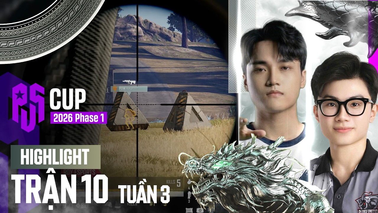 🏆[Highlight PVS Cup 2026 P1] Tuần 3 Trận 10: 13 đội lọt vào CK lộ diện - FL thống trị BXH với 438đ