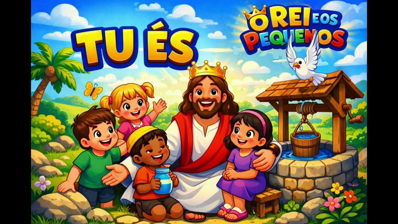 TU ÉS 👑✨ | Um Momento com Jesus para Toda a Família | O Rei e os Pequenos