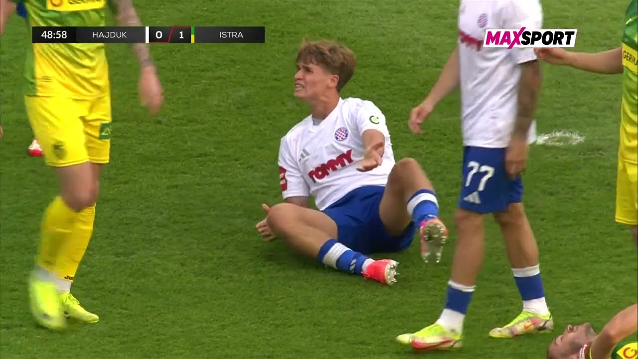 HAJDUK vs ISTRA 1961 0:1 (31. kolo, SuperSport HNL 24/25)