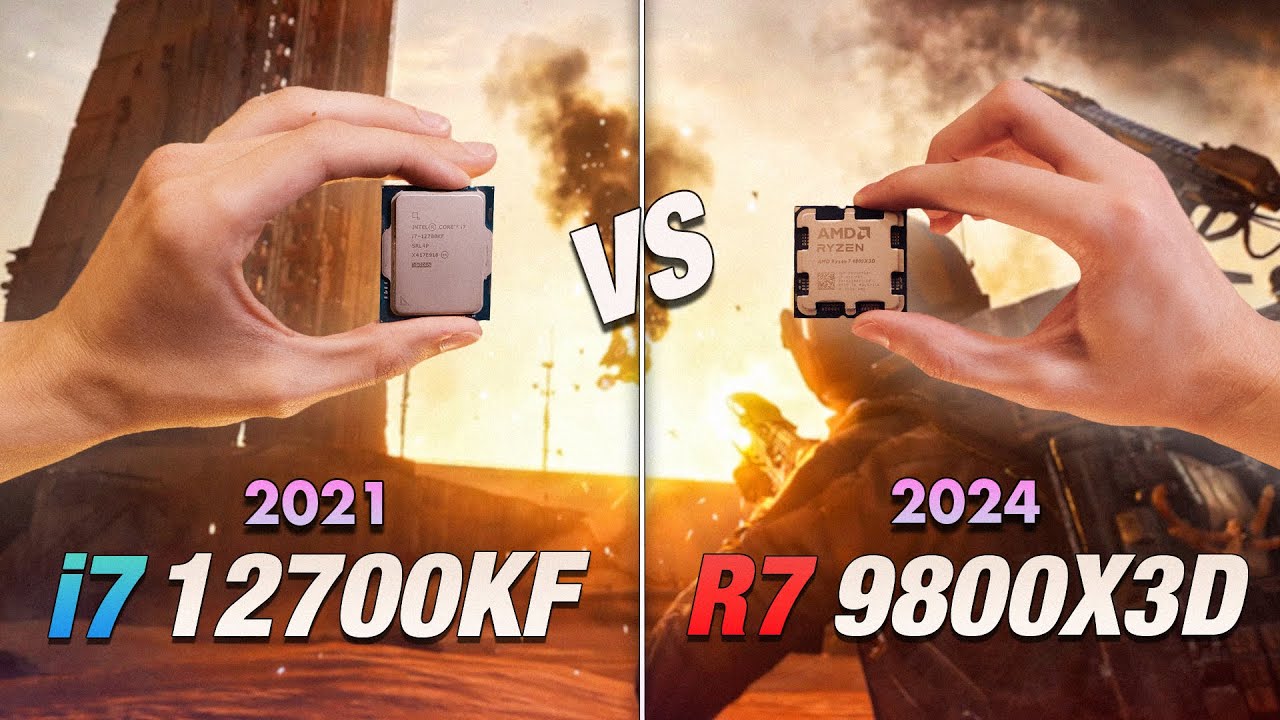 i7 12700KF vs Ryzen 7 9800X3D - Comparison in 2025