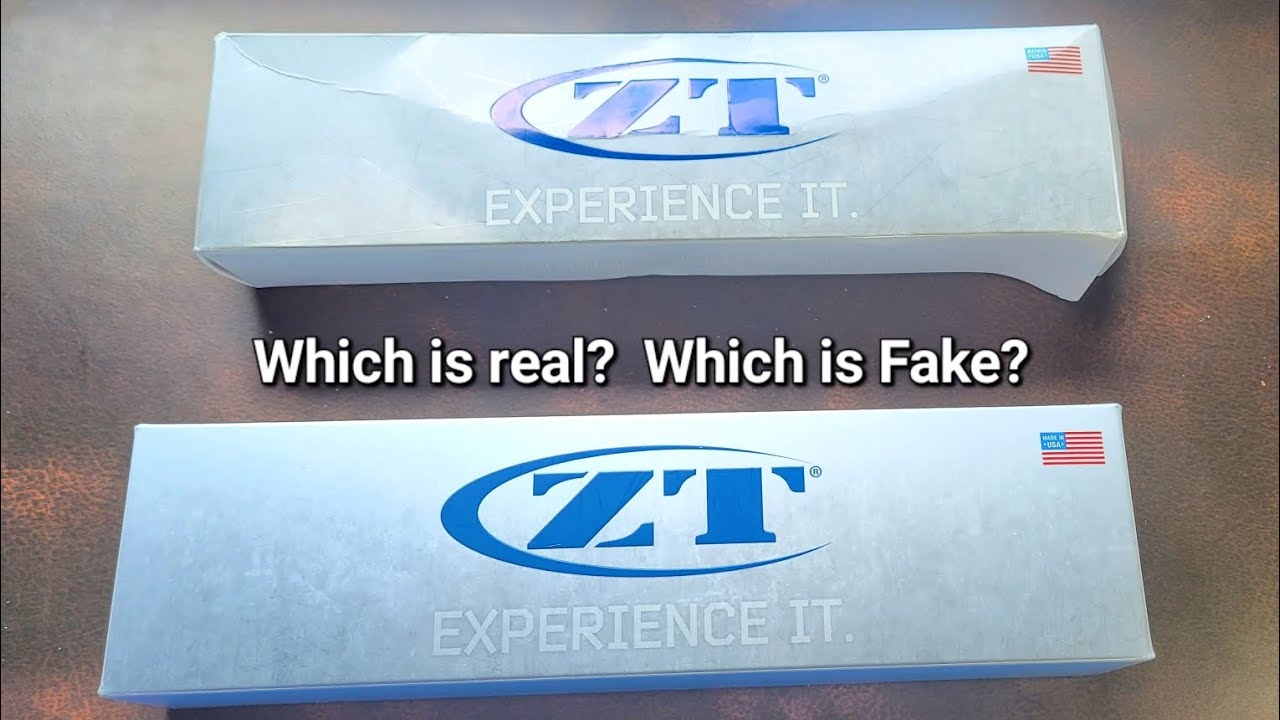 THE SHARPEST EDGE:  ZT 0006 Authentic vs Fake Comparison