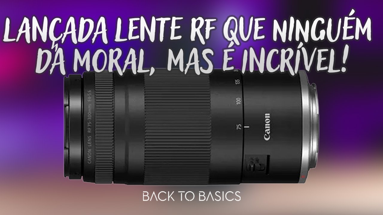 Lançada Lente RF que ninguém da Moral, mas é incrível!