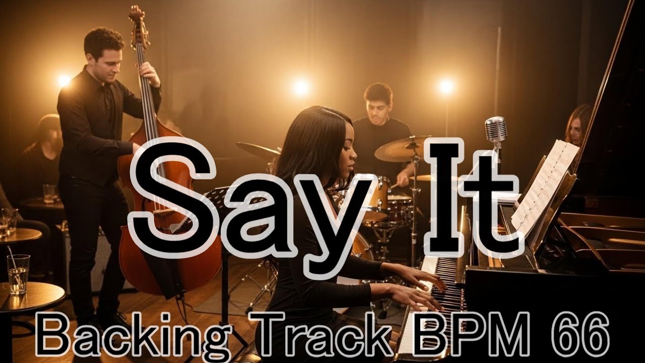 Say It  Backing Track BPM 66
