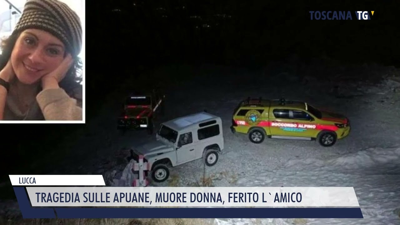2023-04-03 LUCCA - TRAGEDIA SULLE APUANE, MUORE DONNA, FERITO L'AMICO