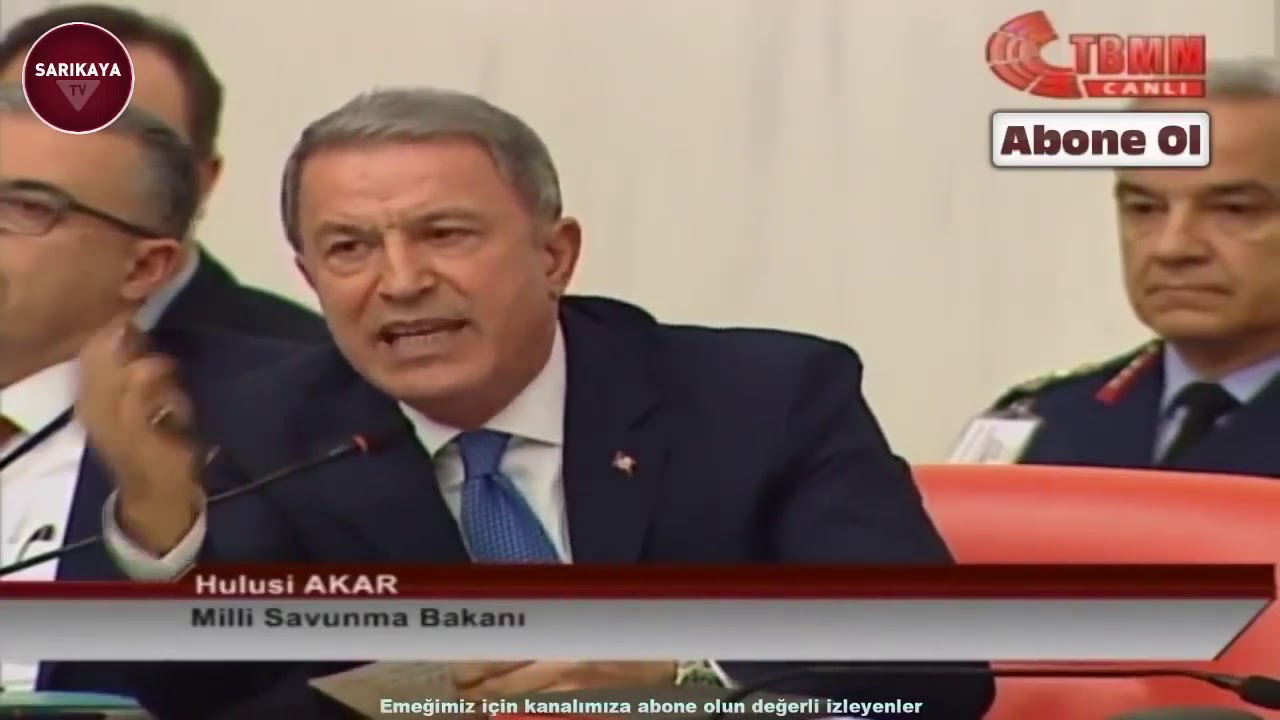 Meclis'te Hulusi Akar, Özgür Özel Tartışması Full