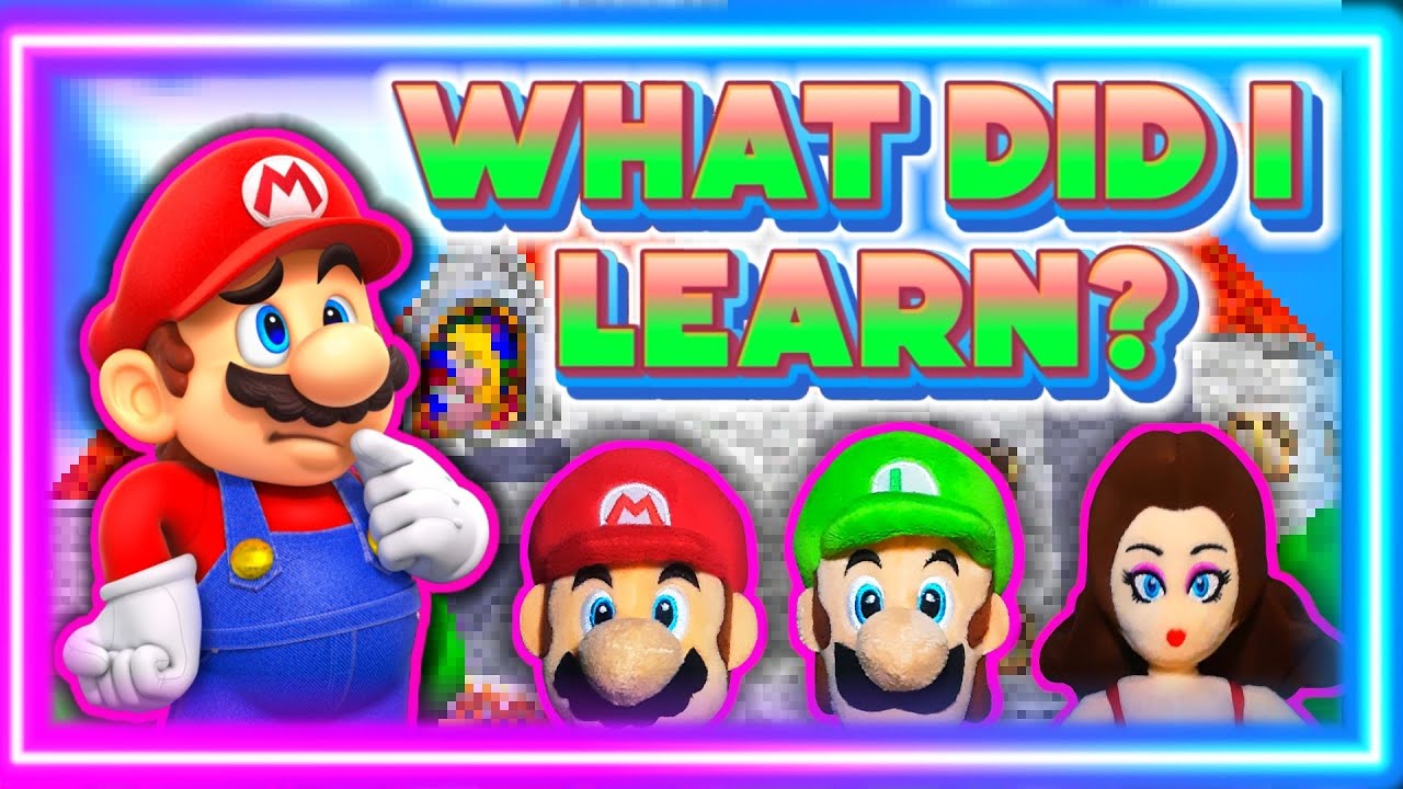 What Did I Learn From Being a Newbie Mario Plushtuber