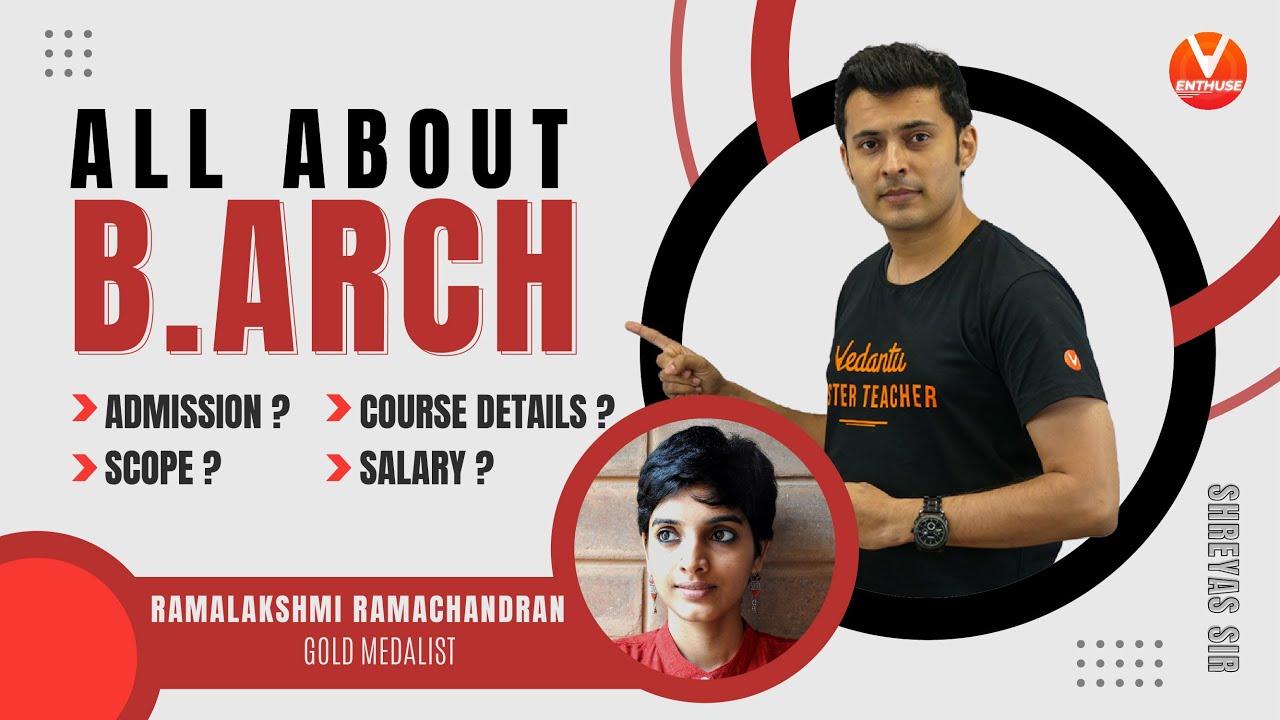 All About B. Architecture 🏛️ With Gold Medalist Ar. Ramalakshmi 🥇Course Details, Exam, Scope, Salary