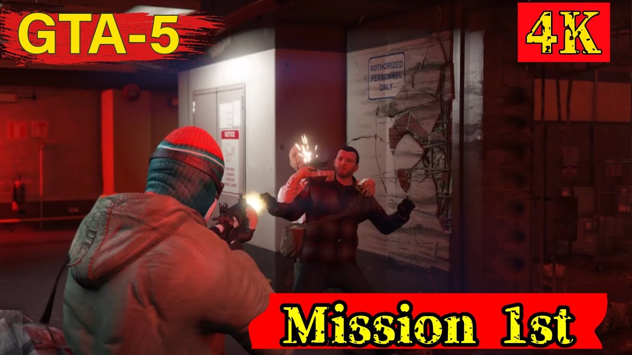 Prologue Mission GTA 5 First Mission 4K