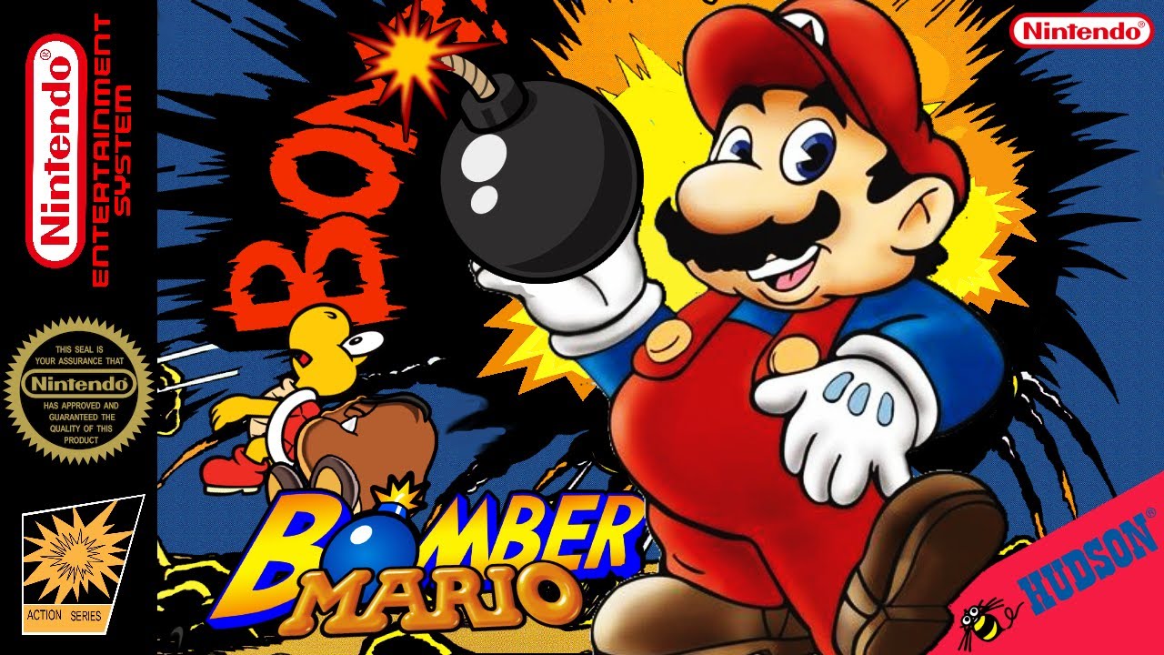 Bomber Mario - Hack of Bomberman [NES] Longplay