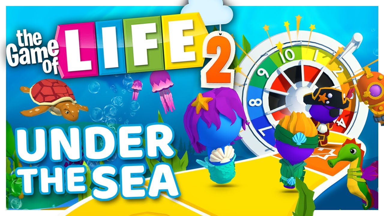The Under the Sea Update! - Game of Life 2 (4-Player Gameplay)