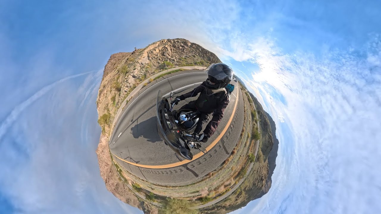 Brimstone 3.0 rolling through Quartzite sunset