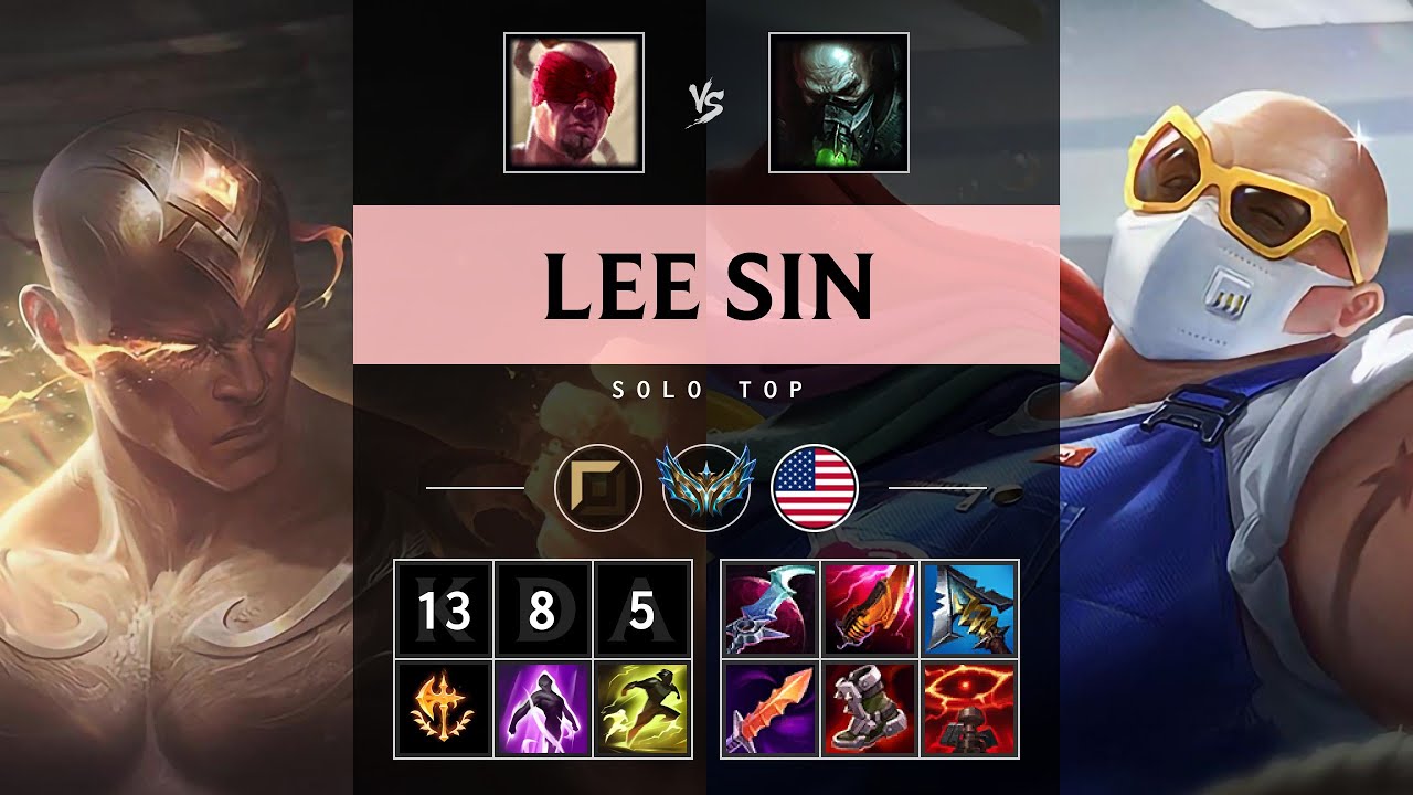 Lee Sin Top vs Urgot - NA Challenger Patch 25.10