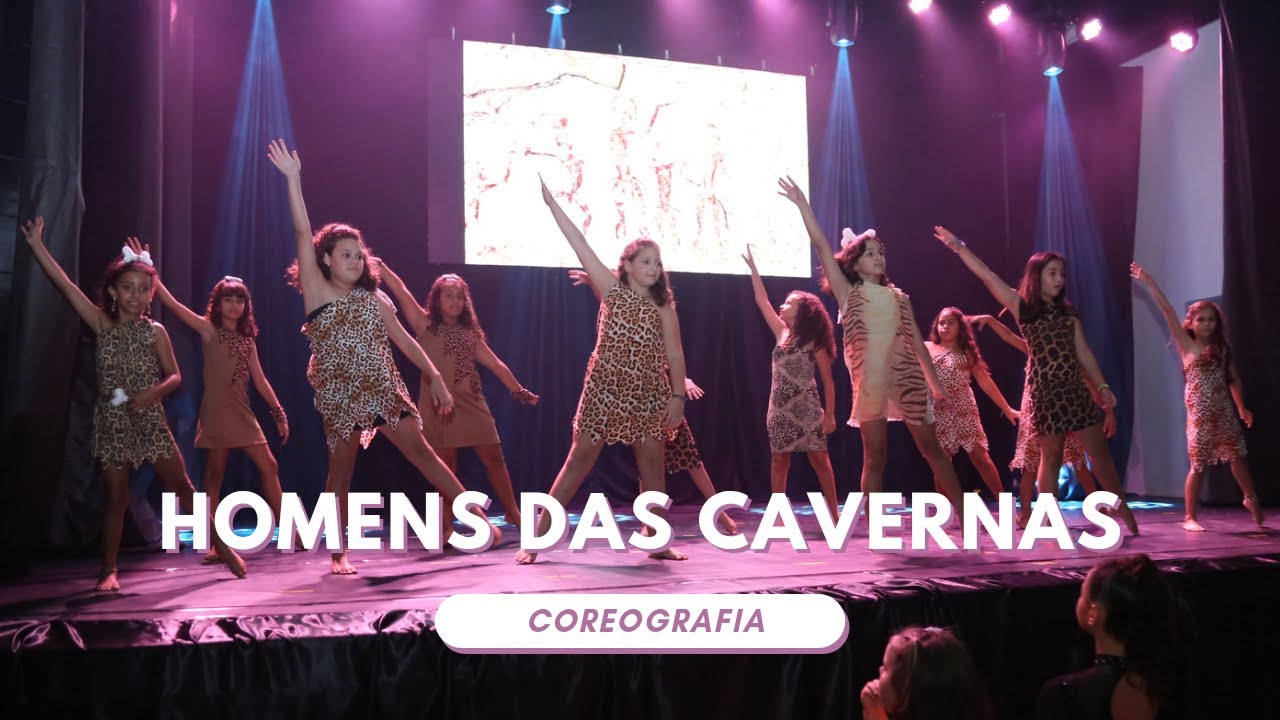 Homens das Cavernas | Espetáculo Uma Viagem no Tempo | Vem DanSah