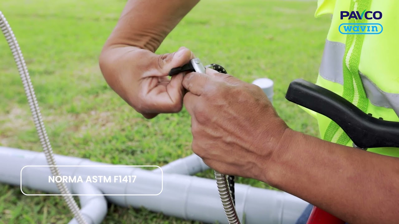 PRUEBA NEUMÁTICA PARA INSTALACIONES DE DESAGÜE