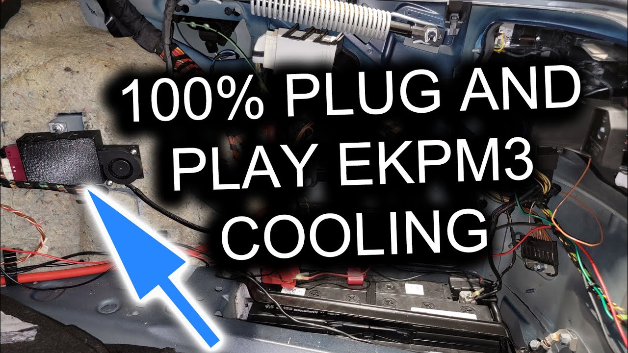 EKPM3 / EKPM2 Active Cooling Install - BMW E60