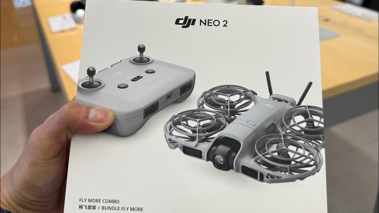 DJI NEO 2 ( exploring what’s inside the box). 
