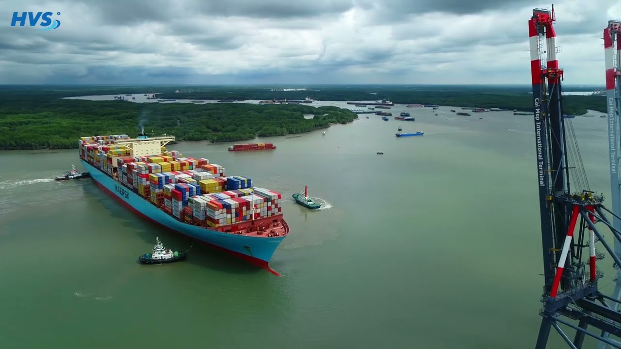 Haivanship Assists MV EUGEN MAERSK Berthing at Cai Mep International Terminal