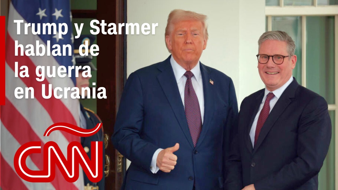 Trump y Starmer hablaron sobre el futuro de la guerra de Rusia en Ucrania