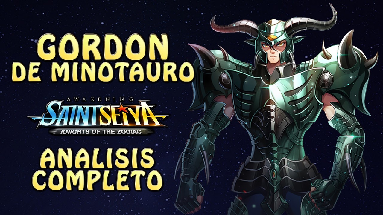 GORDON DE MINOTAURO! CASTIGA EL CONTROL! PODRIA SER UTIL?! Saint Seiya Awakening KOTZ