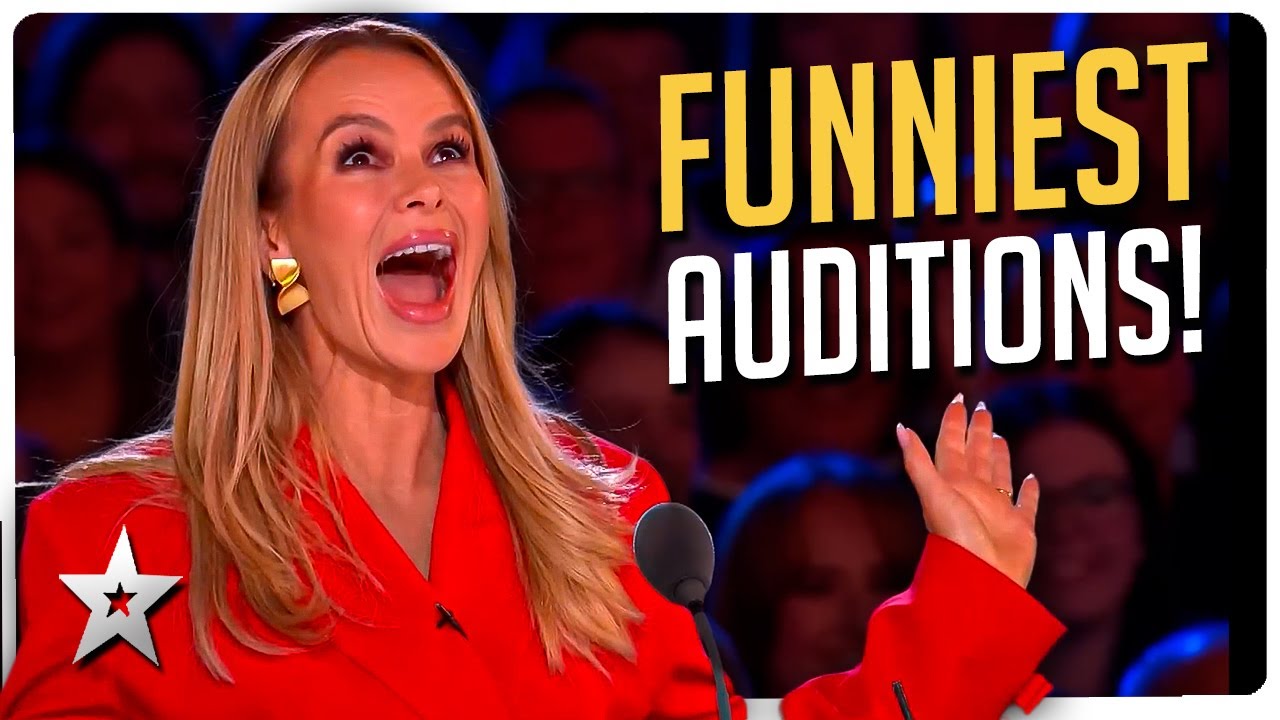 10 САМЫХ СМЕШНЫХ прослушиваний на шоу Britain's Got Talent 2025!