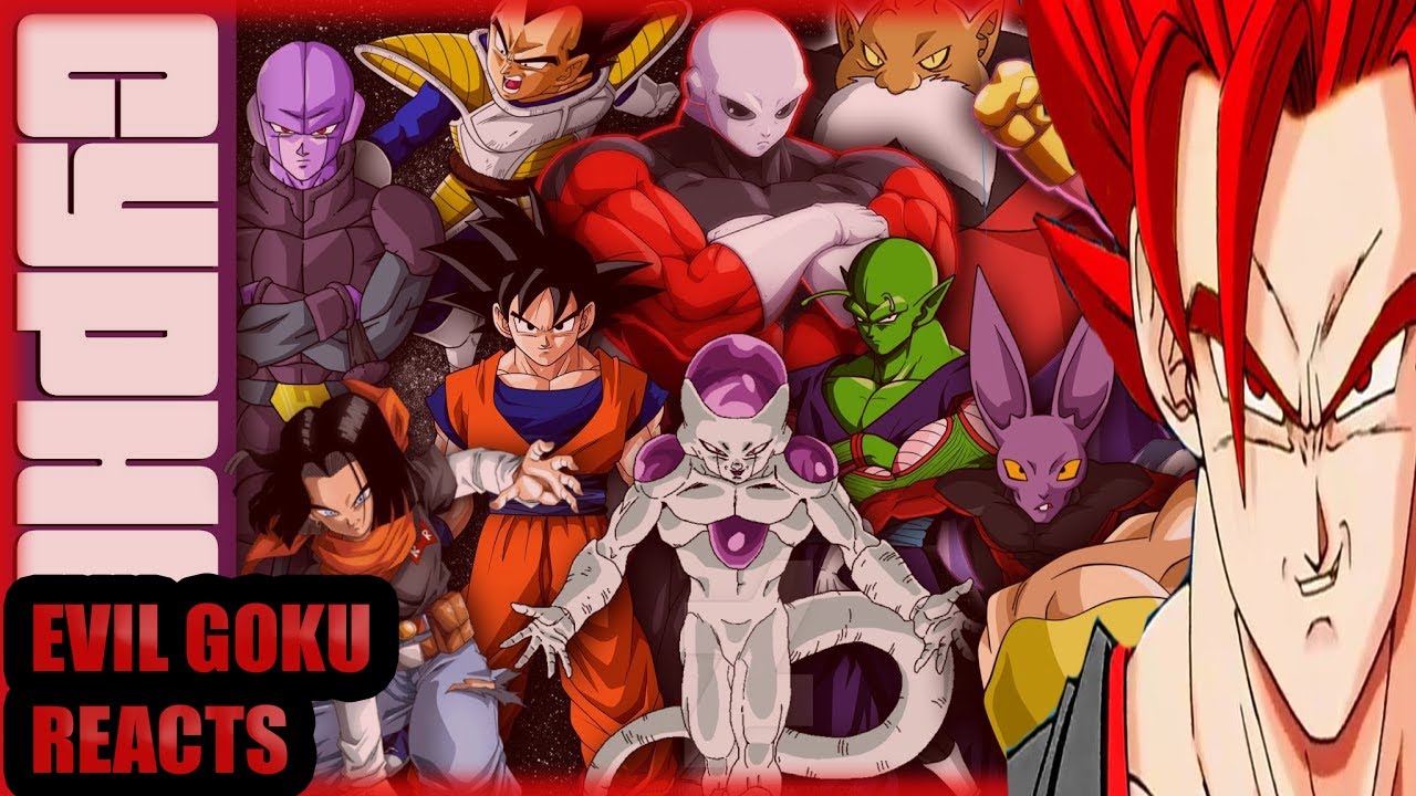 Evil Goku Reacts To | Dragon Ball Super Rap Cypher | 