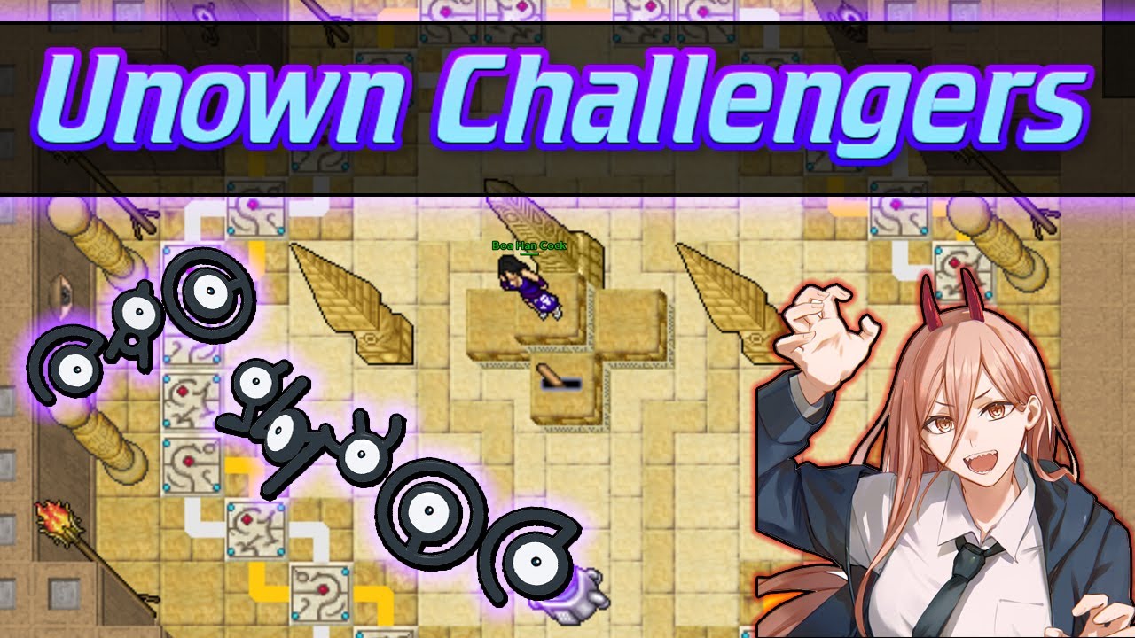 [Pokexgames] Unown Challengers