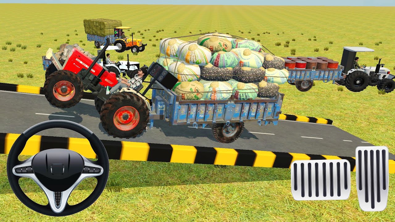 drive jcb and unloading stone from dumper in game #jcb #swraj855 #gamingvideos #viral 