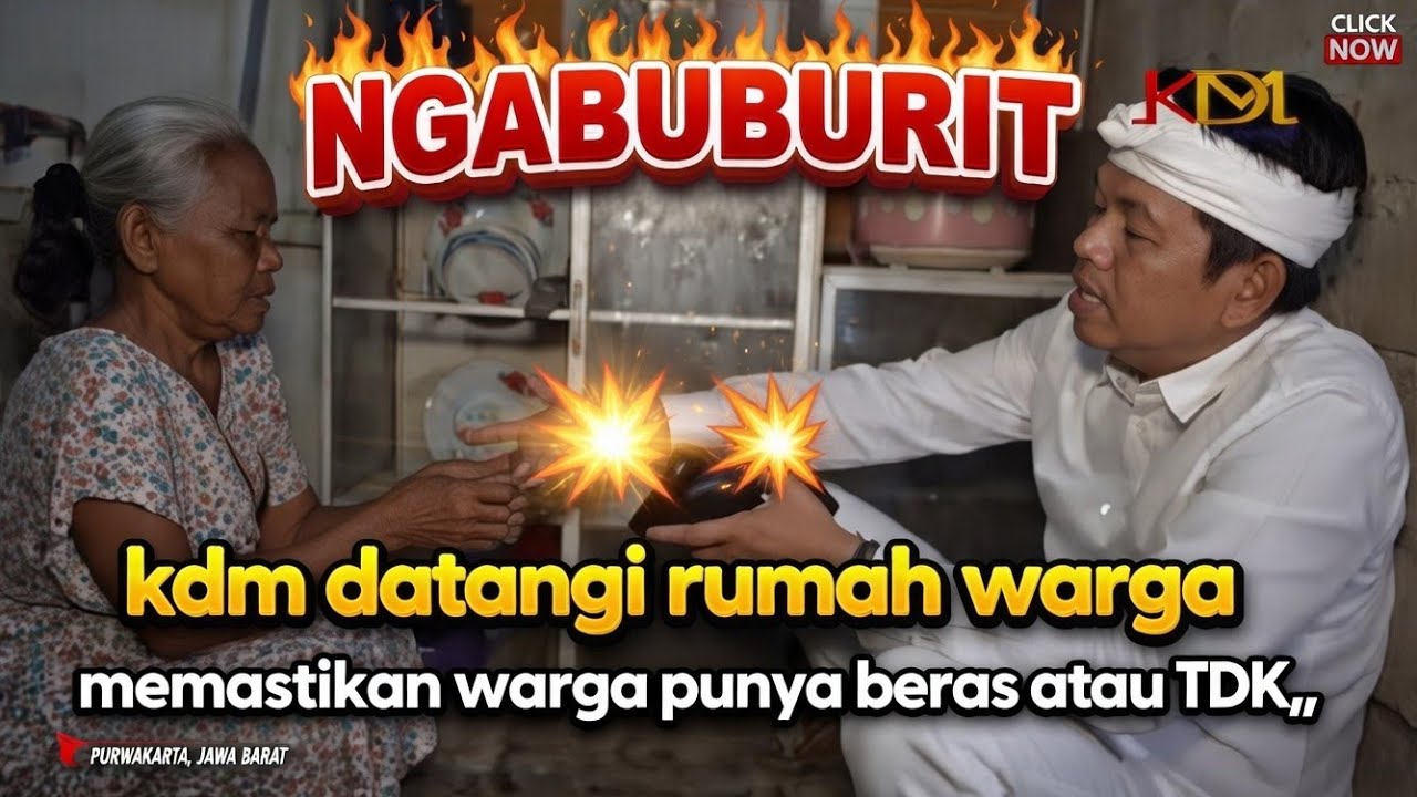 KDM DATANGI RUMAH WARGA MEMASTIKAN PUNYA BERAS atau tdk#kangdedimulyadi #kdm #dedimulyadi 