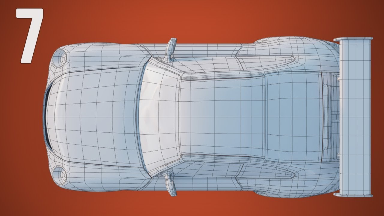 CGC Classic: Моделирование Porsche. Часть 7 — Детализация (Blender 2.6)