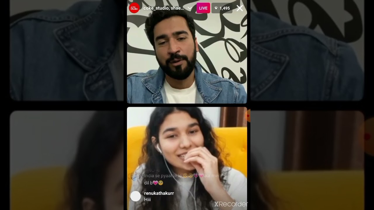 Instagram Live Session | Ali Sethi x Shea Gill | Coke Studio | Season 14 | Xulfi