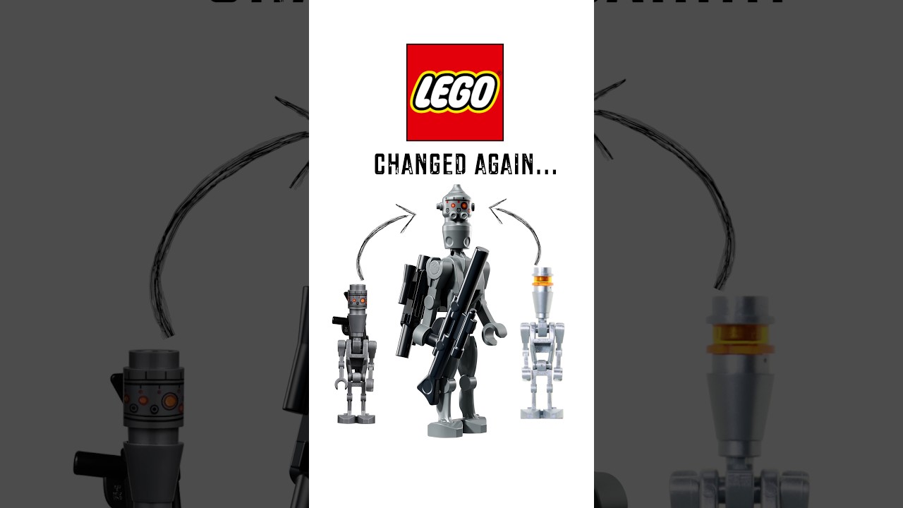 Почему LEGO постоянно меняет IG-88? 👀