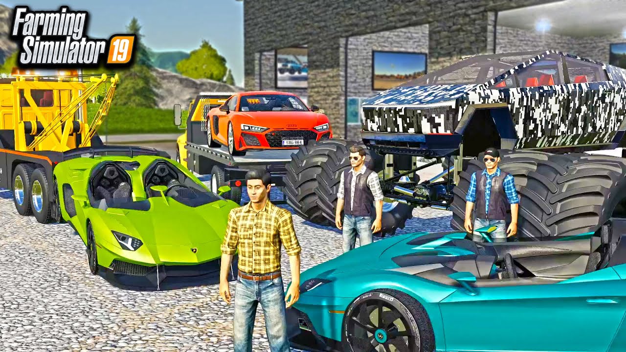 MR. CHOW HELPS REPO $1,500,000 LAMBORGHI! (CHOW'S REPO COMPANY) | FARMING SIMULATOR 2019
