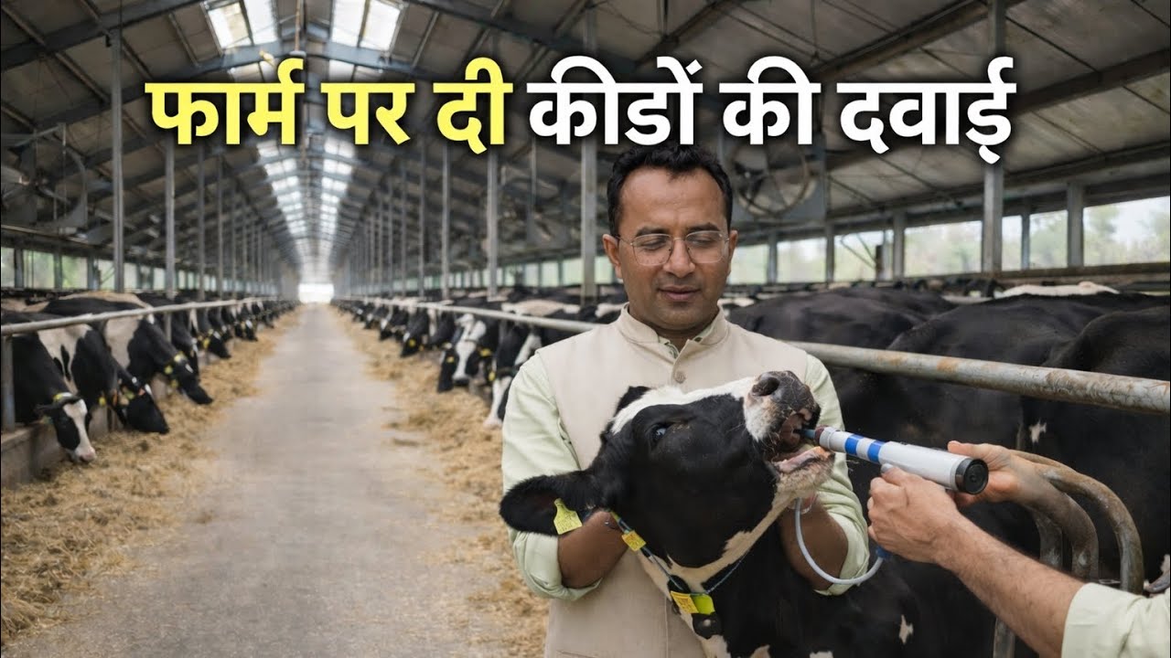 Deworming at our Farm || Chikara Dairy Farm 