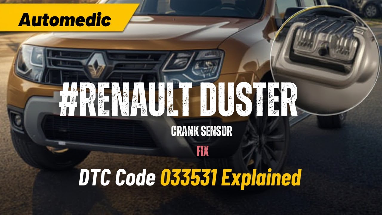 Renault DTC 033531 | Crankshaft Position Sensor Problem Explained (Automedic)