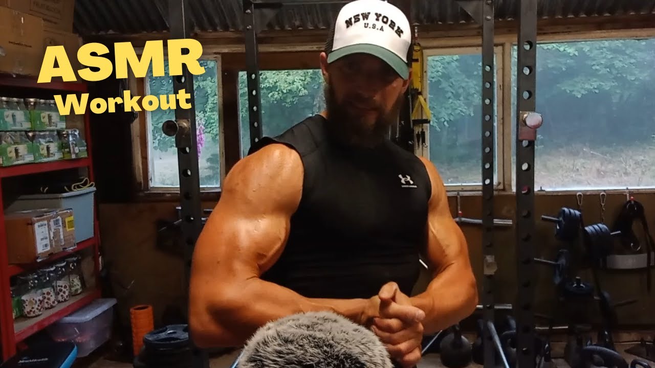 ASMR During A Workout | Relaxing Whisper Ramble + ASMR Triggers