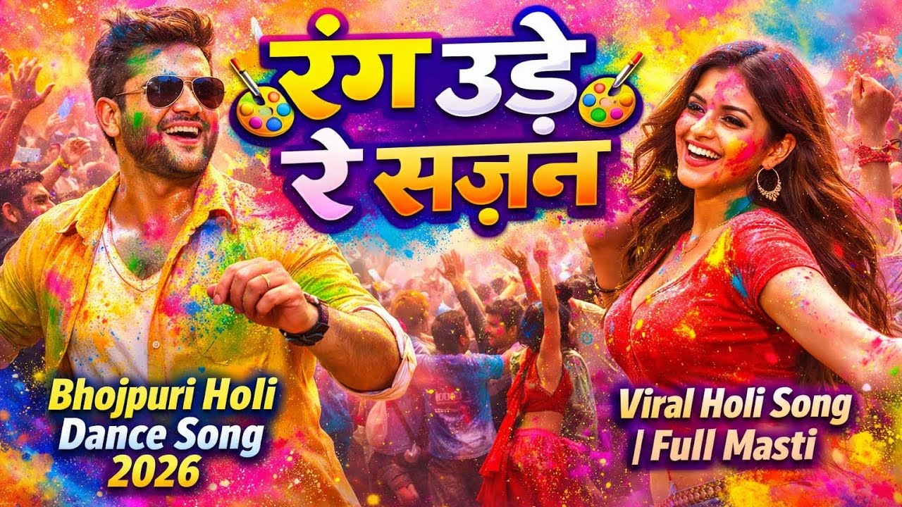 रंग उड़े रे सजन 🎨🔥 |  FULL DANCE Bhojpuri Holi Song 2026 | Holi Special