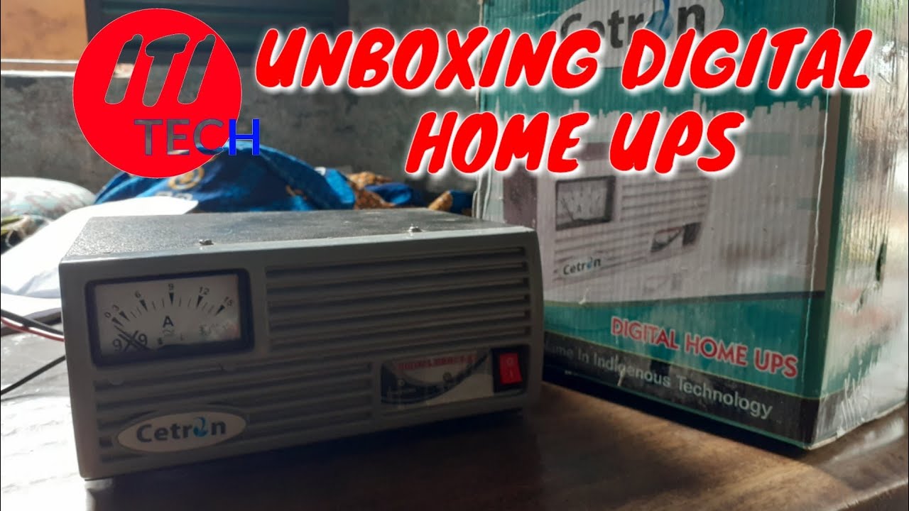 Digital Home ups Inverter unboxing  big Inverter for 100ah battery
