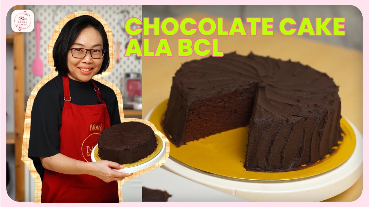 Nyoklat Banget!!! CHOCOLATE CAKE ALA BCL VIRAL, Super Lembut