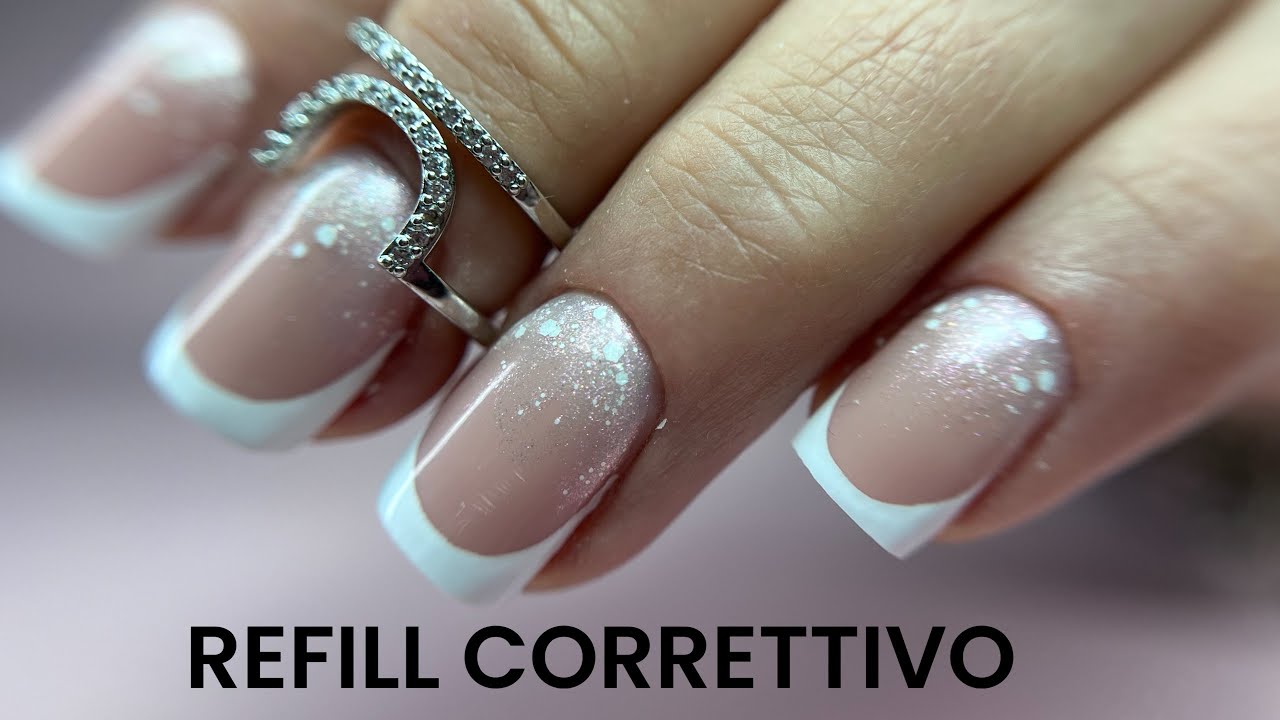 💅🏼 REFILL CORRETTIVO CON ACRYGEL +  FRENCH| |Makolina95|