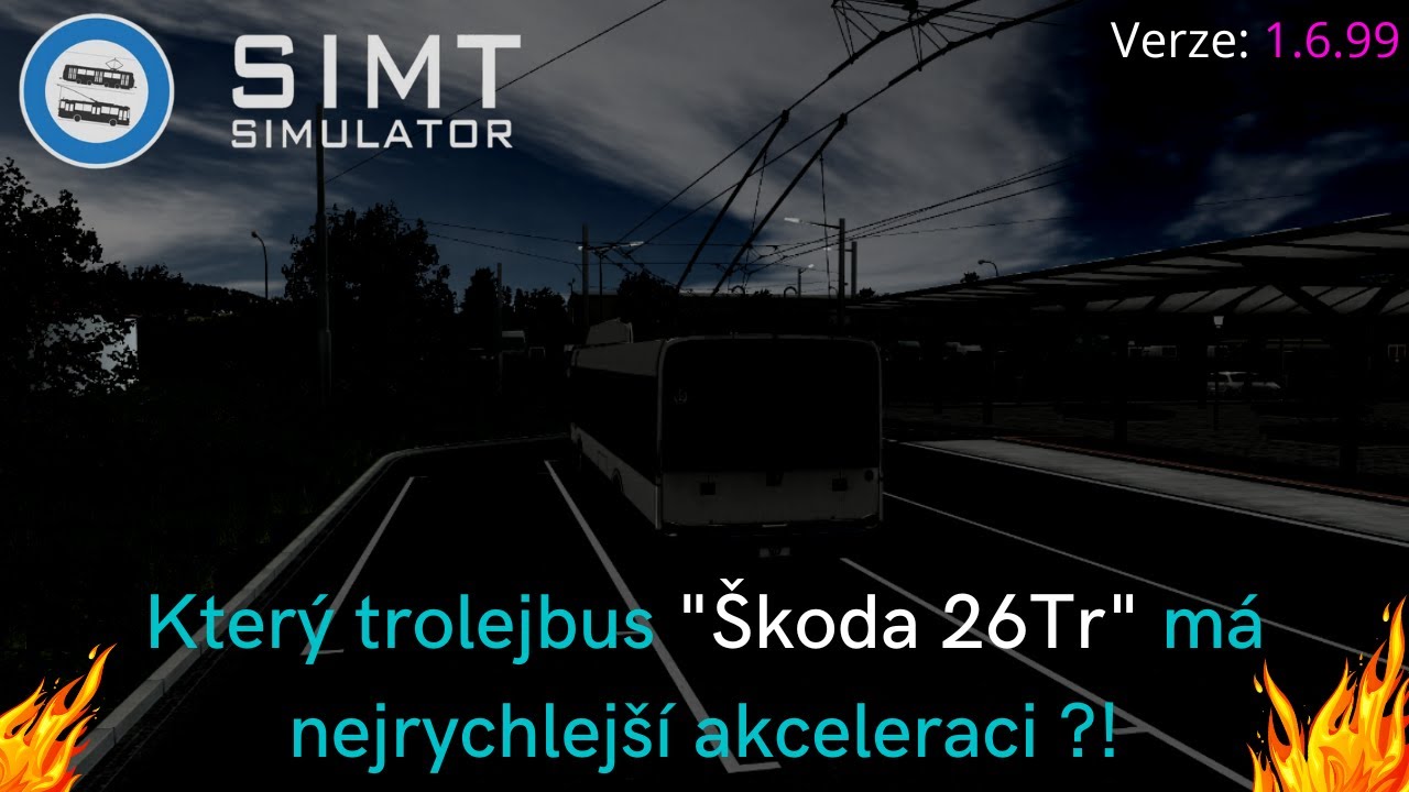 SIMT MHD | TEST akcelerace trolejbusů 