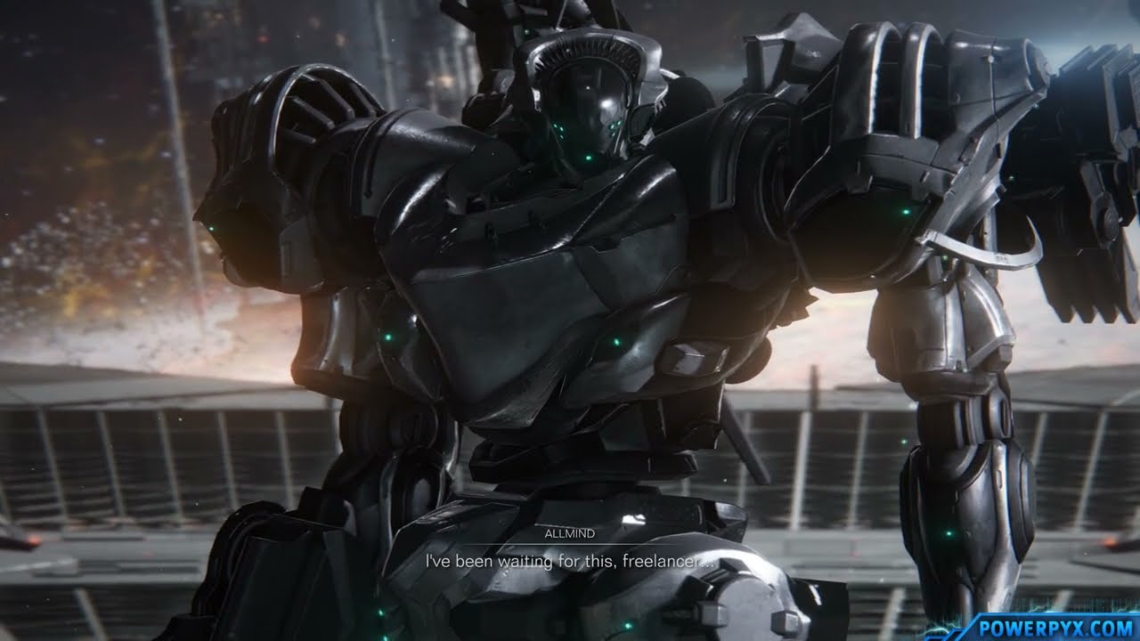 Armored Core 6 (VI) - Allmind Boss Fight - EASY BRUTE FORCE STRATEGY