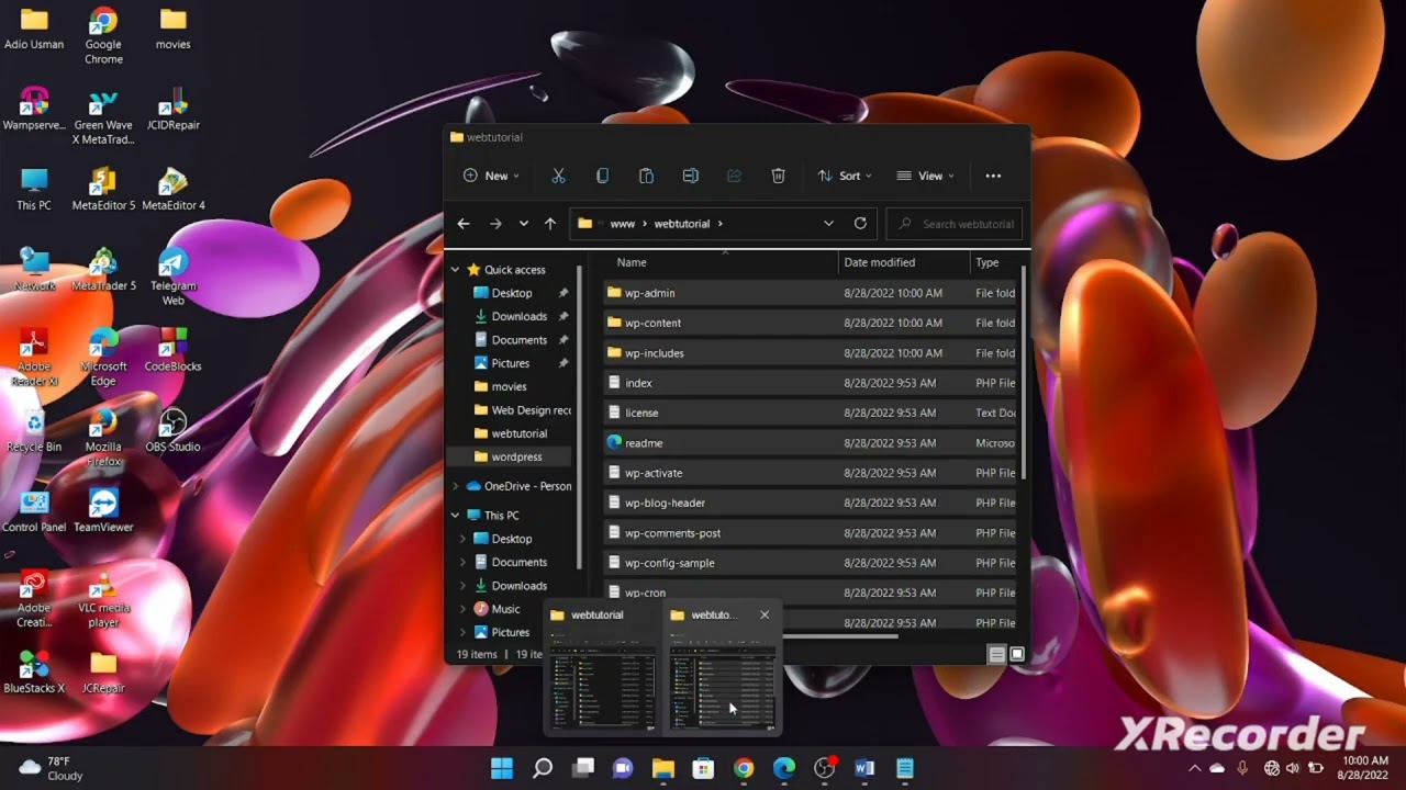 How to setup WordPress on Wamp server