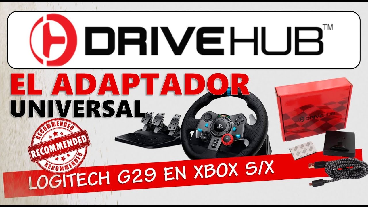 (DRIVEHUB) CONECTA TU VOLANTE DE PLAYSTATION A XBOX SERIES S/X - ONE - ONE S