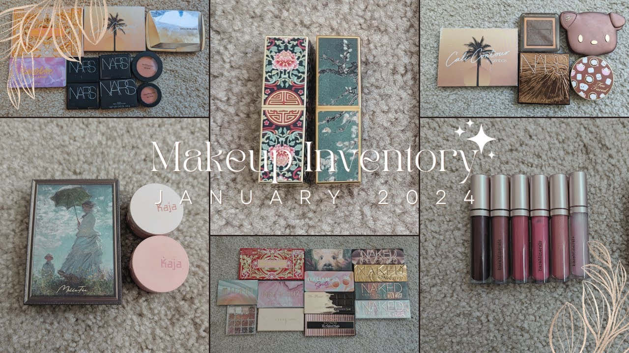 Makeup Inventory | 2024 | January