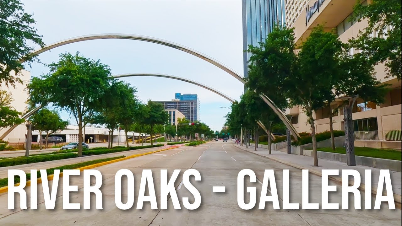 Houston: River Oaks to Galleria! Drive with me!