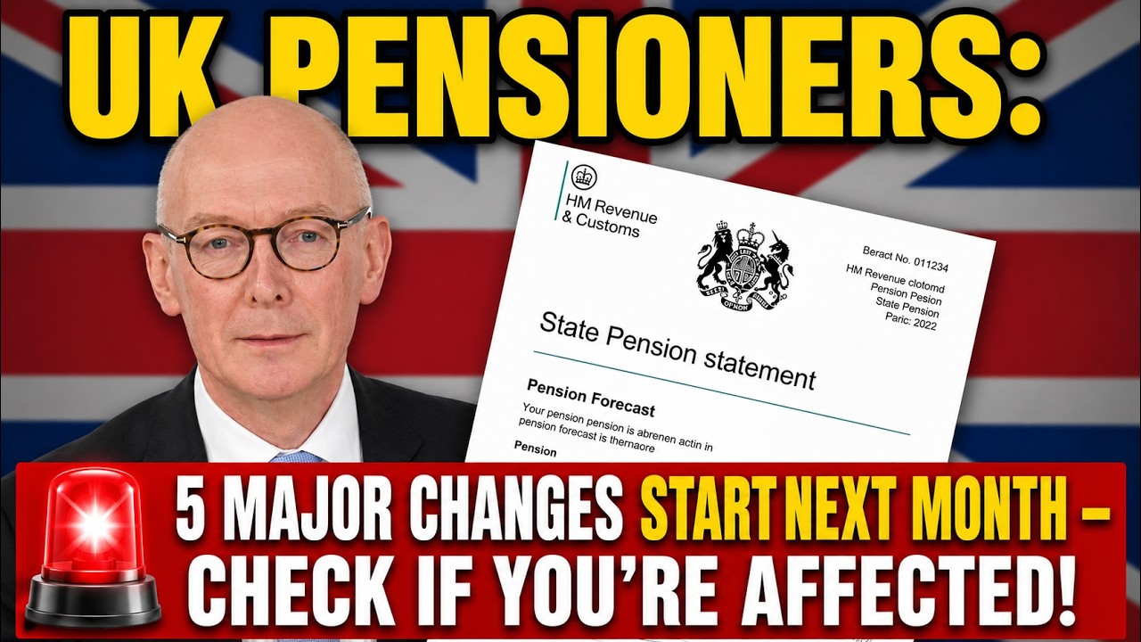 🚨 UK Pensioners: 5 Major Changes Start Next Month &mdash; Check If You're Affected!