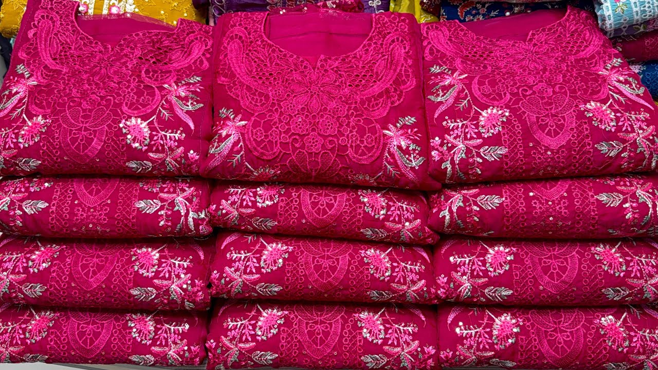 পাকিস্তানি ডিজাইন হার মানানোর মত রেডিমেড লাক্সারি কাজের থ্রিপিস,ঈদের মেইন ড্রেস | Eid special 3pc 