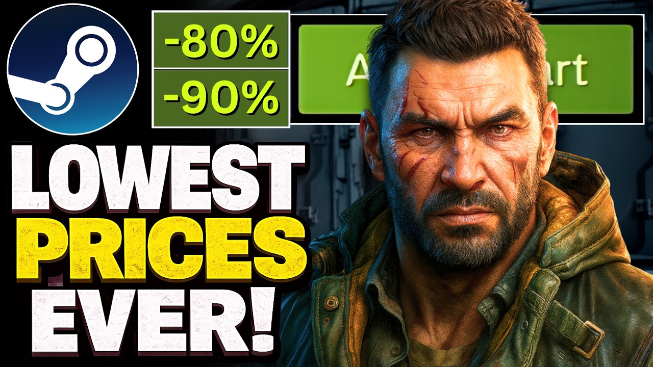 В Steam сейчас БЕЗУМНЫЕ скидки! (до -90%)