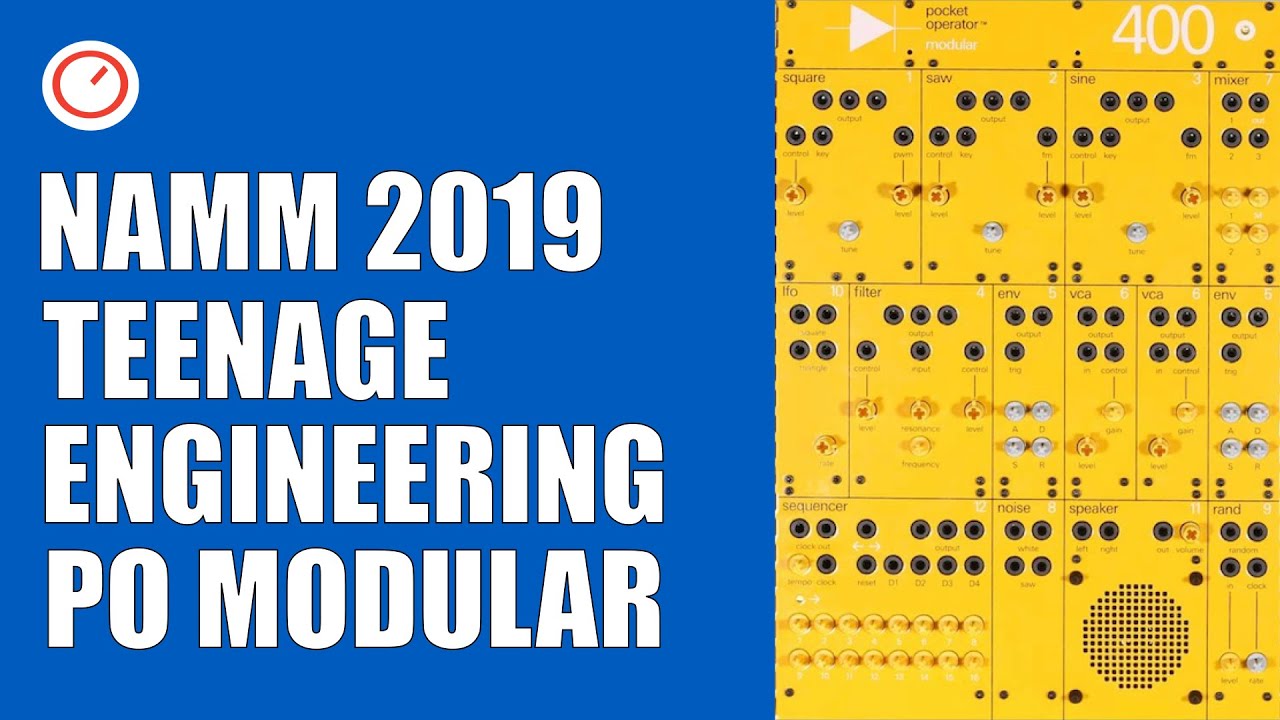 Teenage Engineering Modular First Look | Colorful & Affordable? | NAMM 2019