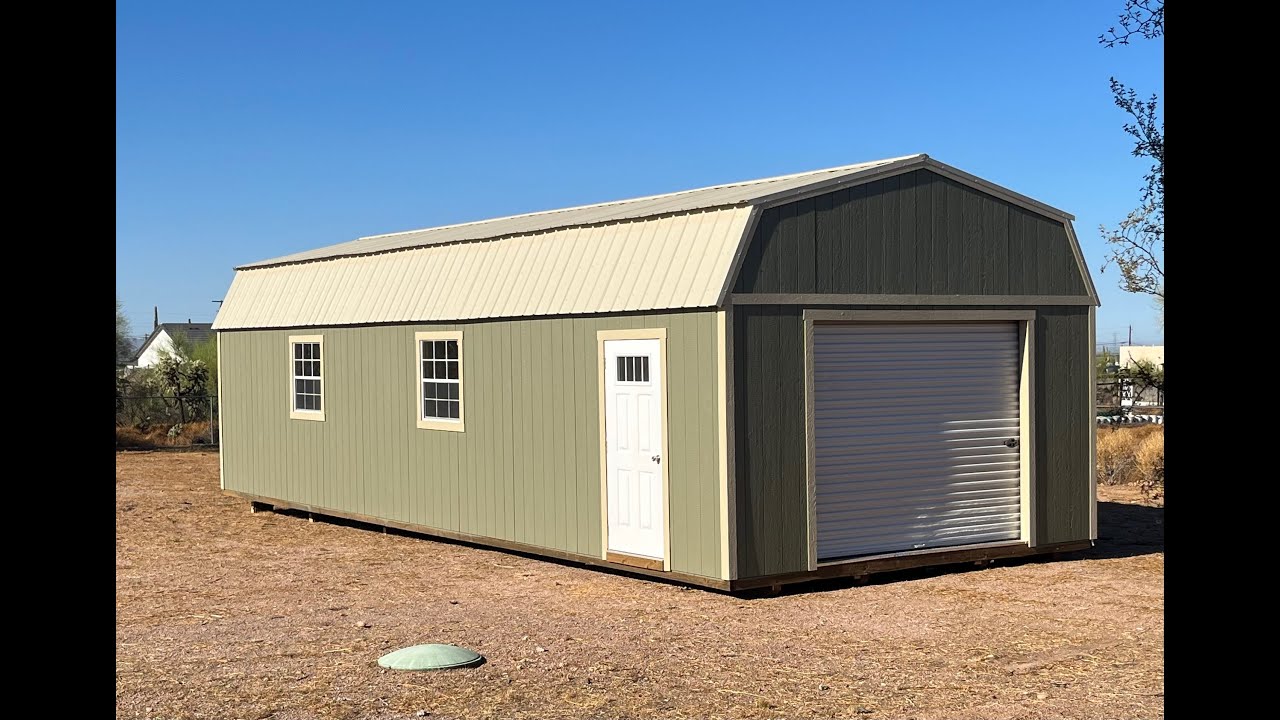 16X40 Portable Garage Delivery
